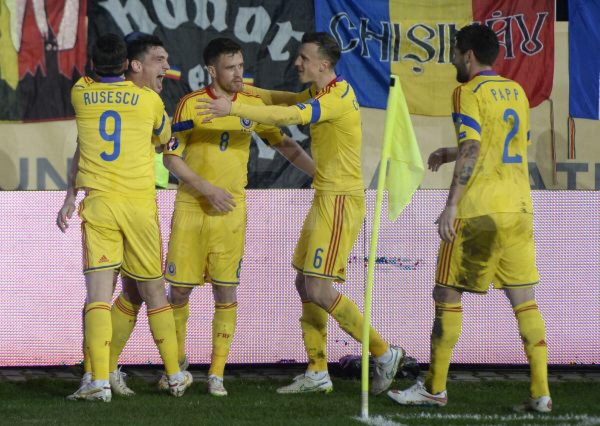 VIDEO + FOTO Chin şi Keşeru » Golgeterul Ligii 1 salvează "naţionala" de un rezultat ruşinos: România - Insulele Feroe 1-0