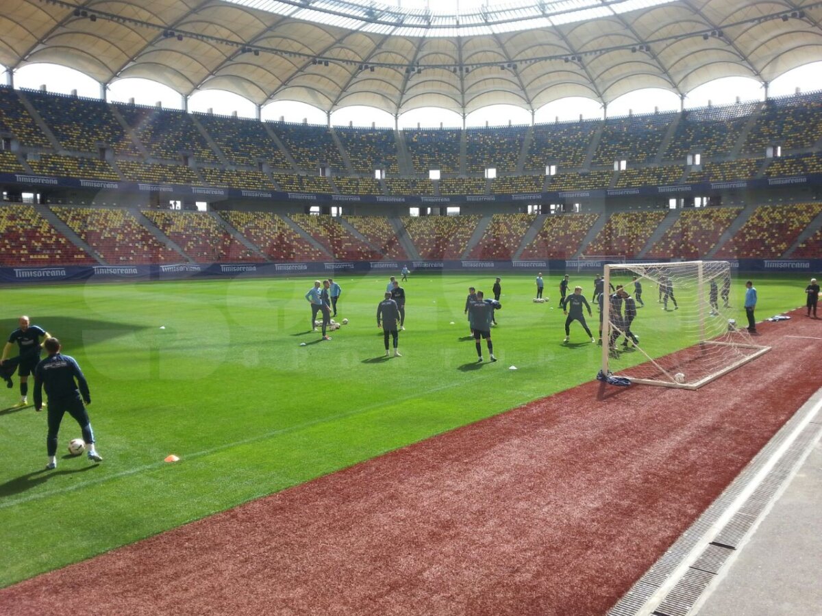 GALERIE FOTO Un singur stelist a lipsit de la antrenamentul de azi al lui Costel Gâlcă » Ce se întîmplă cu Giedrius Arlauskis