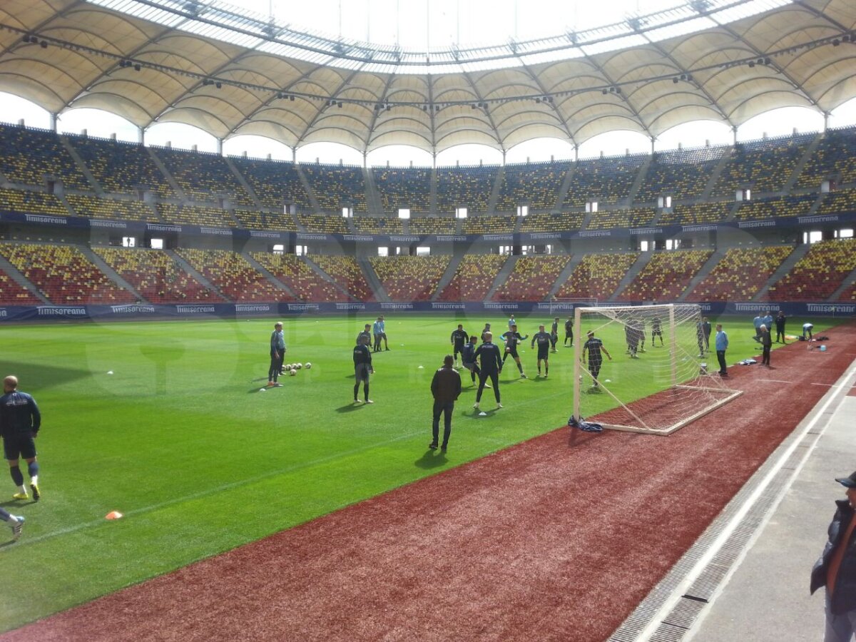 GALERIE FOTO Un singur stelist a lipsit de la antrenamentul de azi al lui Costel Gâlcă » Ce se întîmplă cu Giedrius Arlauskis