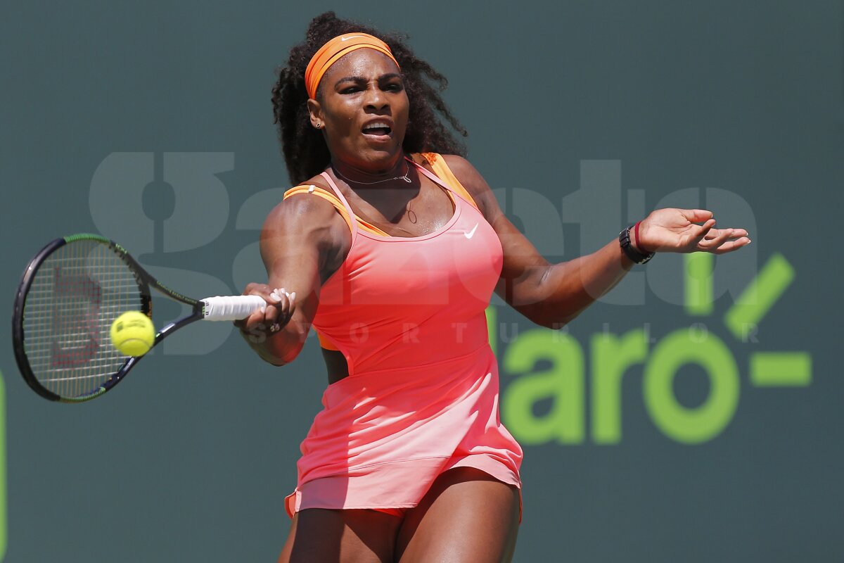 VIDEO + FOTO S-a terminat! Simona Halep ştie cu cine ar putea juca în semifinale la Miami » Meci spectaculos între Serena Williams şi Sabine Lisicki