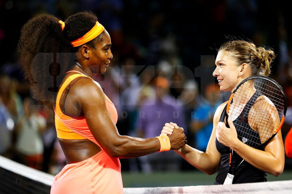 VIDEO Site-ul WTA titrează după partida dintre Simona Halep şi Serena Williams: "Meciul anului?" » Punct superb jucat de cele două