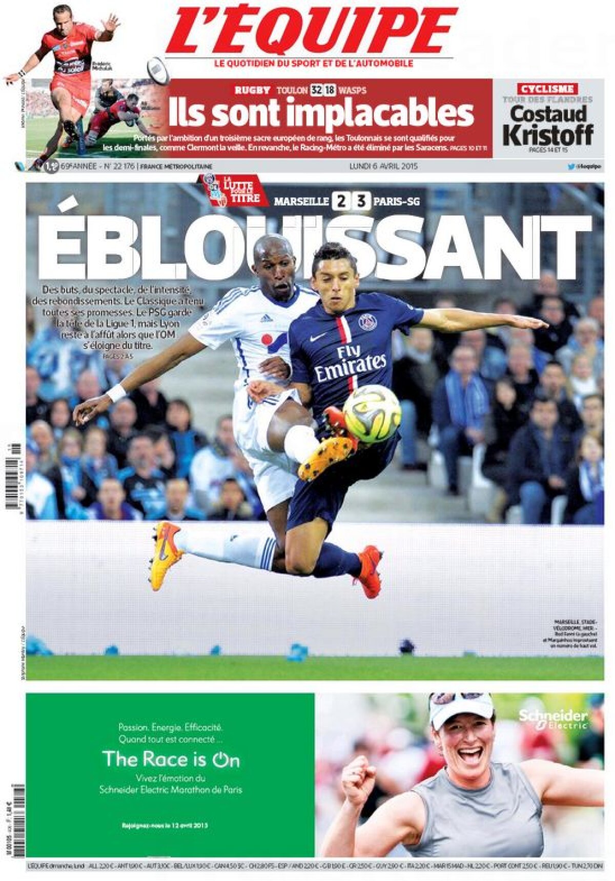 Ce scriu azi ziarele de sport din lume (06.04.2015)