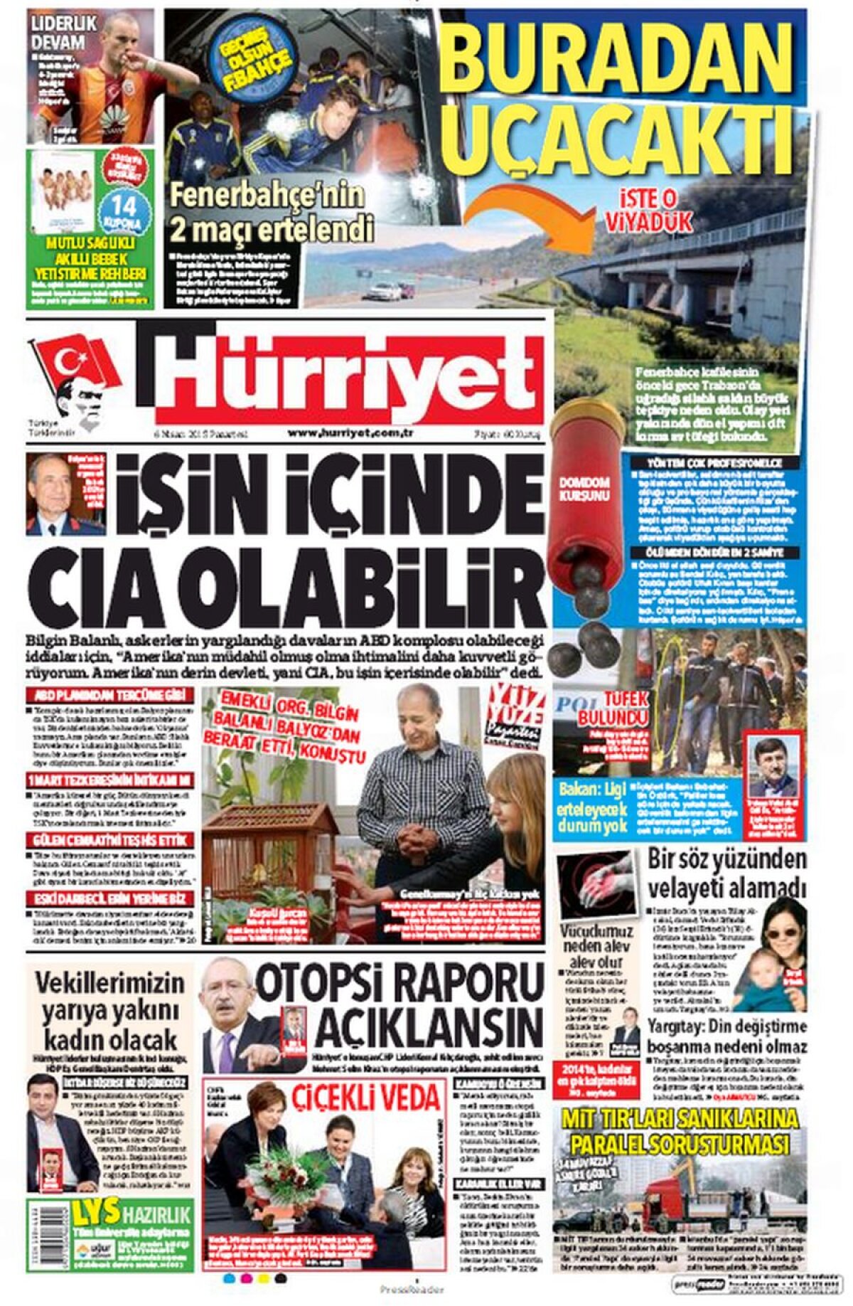 Ce scriu azi ziarele de sport din lume (06.04.2015)