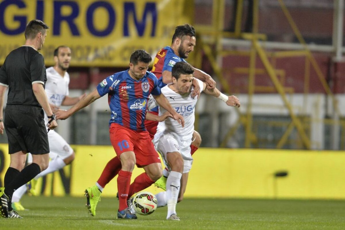 FOTO  Rapid - ASA Tîrgu Mureş 1-2 » Liviu Ciobotariu s-a răfuit cu galeria giuleştenilor