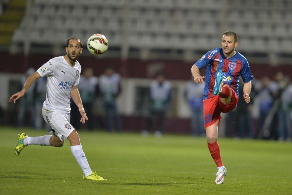 FOTO  Rapid - ASA Tîrgu Mureş 1-2 » Liviu Ciobotariu s-a răfuit cu galeria giuleştenilor