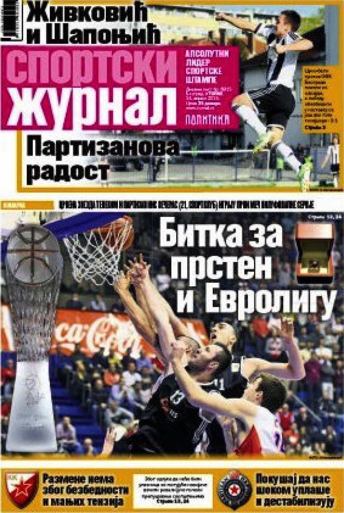 Ce scriu azi ziarele de sport din Europa (14 aprilie 2015)