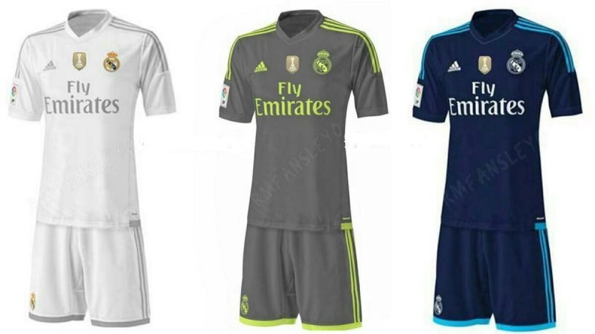FOTO Real Madrid renunță la culoarea roz » Cum vor arăta echipamentele spaniolilor în sezonul viitor