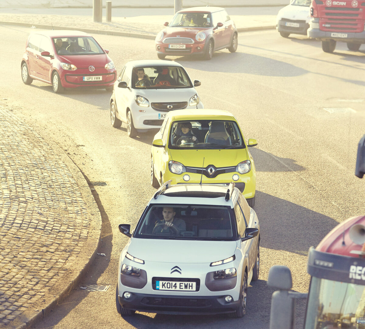 Gîlceava urbană » TopGear a testat cele mai tari mașini de oraș ale momentului