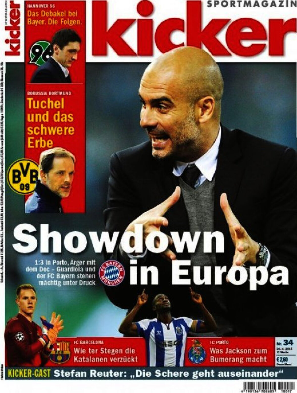 Ce scriu azi ziarele de sport din Europa (20 aprilie 2015)