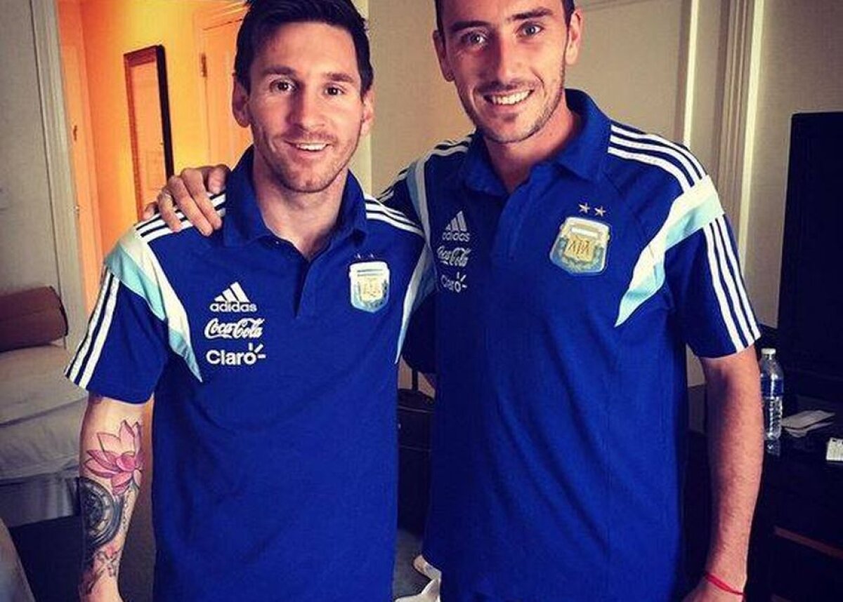 GALERIE FOTO S-a umplut de tatuaje! » Messi a luat-o pe urmele lui Neymar și Alves