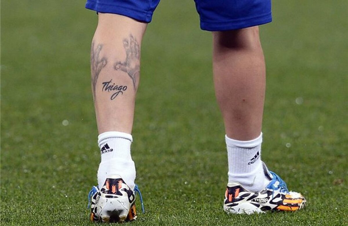 GALERIE FOTO S-a umplut de tatuaje! » Messi a luat-o pe urmele lui Neymar și Alves