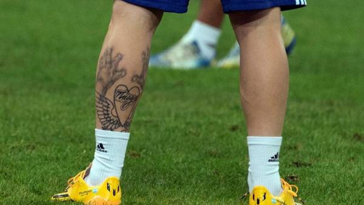 GALERIE FOTO S-a umplut de tatuaje! » Messi a luat-o pe urmele lui Neymar și Alves