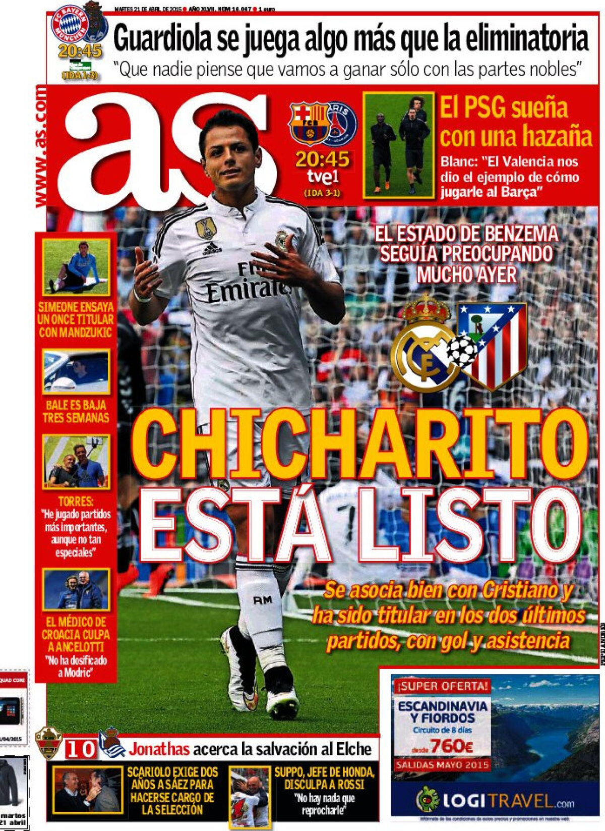 Ce scriu azi ziarele de sport din Europa (21 aprilie 2015)