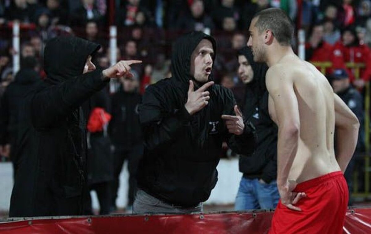 N-au mai suportat umilința » Fostul stelist Nikolici a fost dezbrăcat de fani în Bulgaria