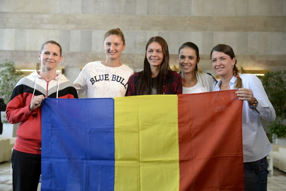 FOTO Jucătoarele echipei de Fed Cup s-au întors acasă: "Acum sîntem o forță"