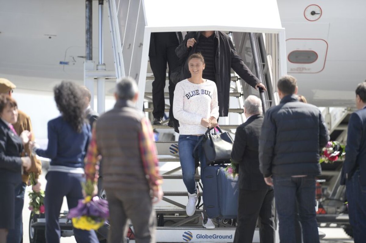 FOTO Jucătoarele echipei de Fed Cup s-au întors acasă: "Acum sîntem o forță"