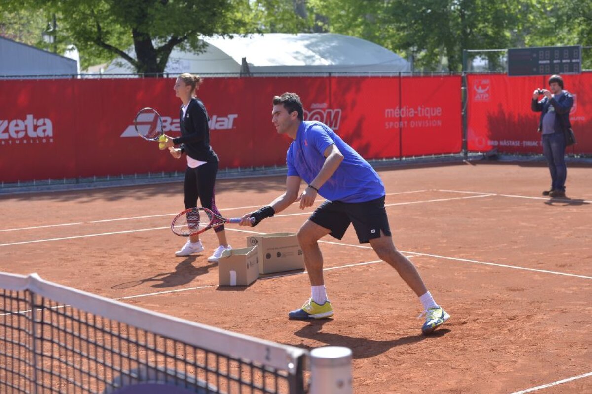 FOTO Ziua copiilor la BRD Năstase-Țiriac Trophy » Horia Tecău și Irina Begu au participat la Kids Day