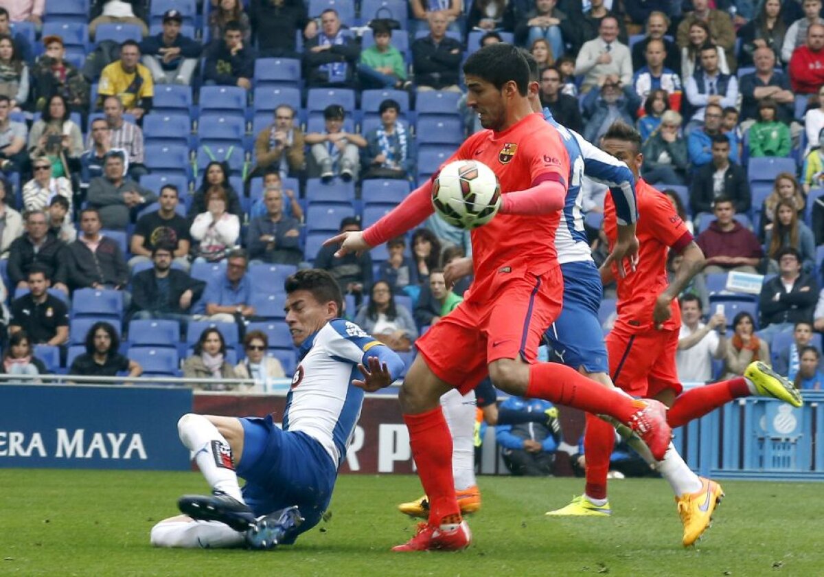 FOTO şi VIDEO Barcelona se impune cu 2-0 în derby-ul Cataluniei » Jucătorii lui Luis Enrique sînt tot mai aproape de titlu