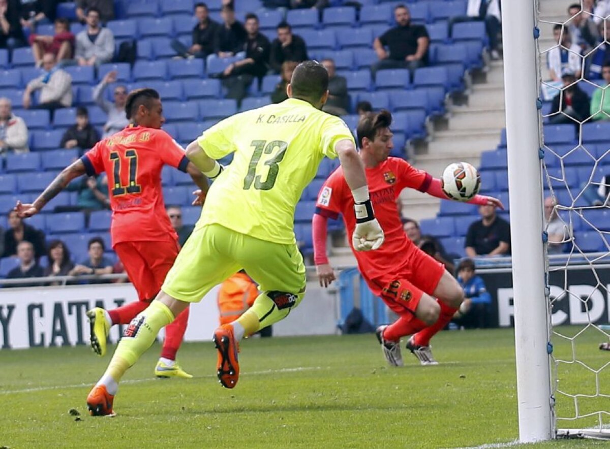 FOTO şi VIDEO Barcelona se impune cu 2-0 în derby-ul Cataluniei » Jucătorii lui Luis Enrique sînt tot mai aproape de titlu
