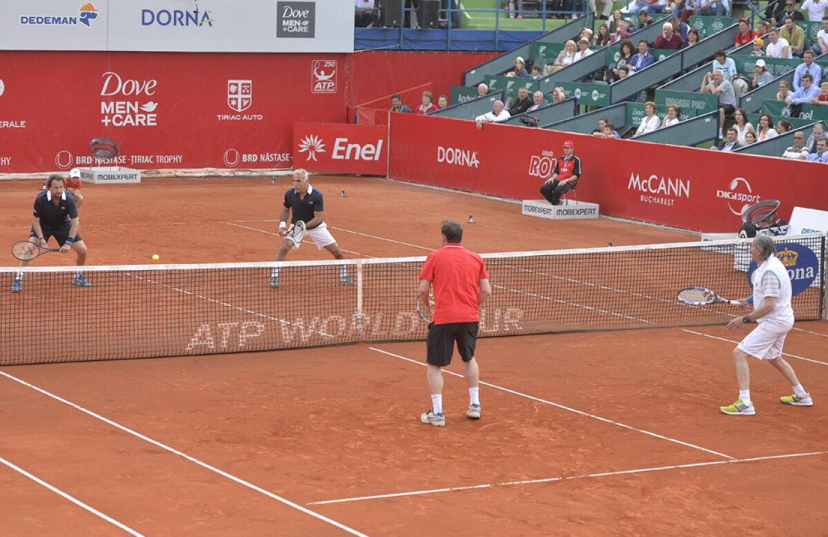 Energia din rachete » FOTOGALERIE de la meciul demonstrativ jucat la BRD Trophy