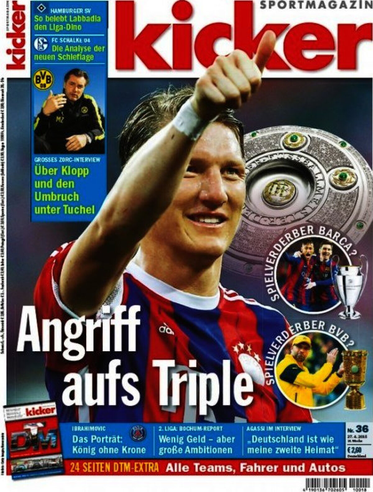 Ce scriu azi ziarele de sport din Europa (27 aprilie 2015)