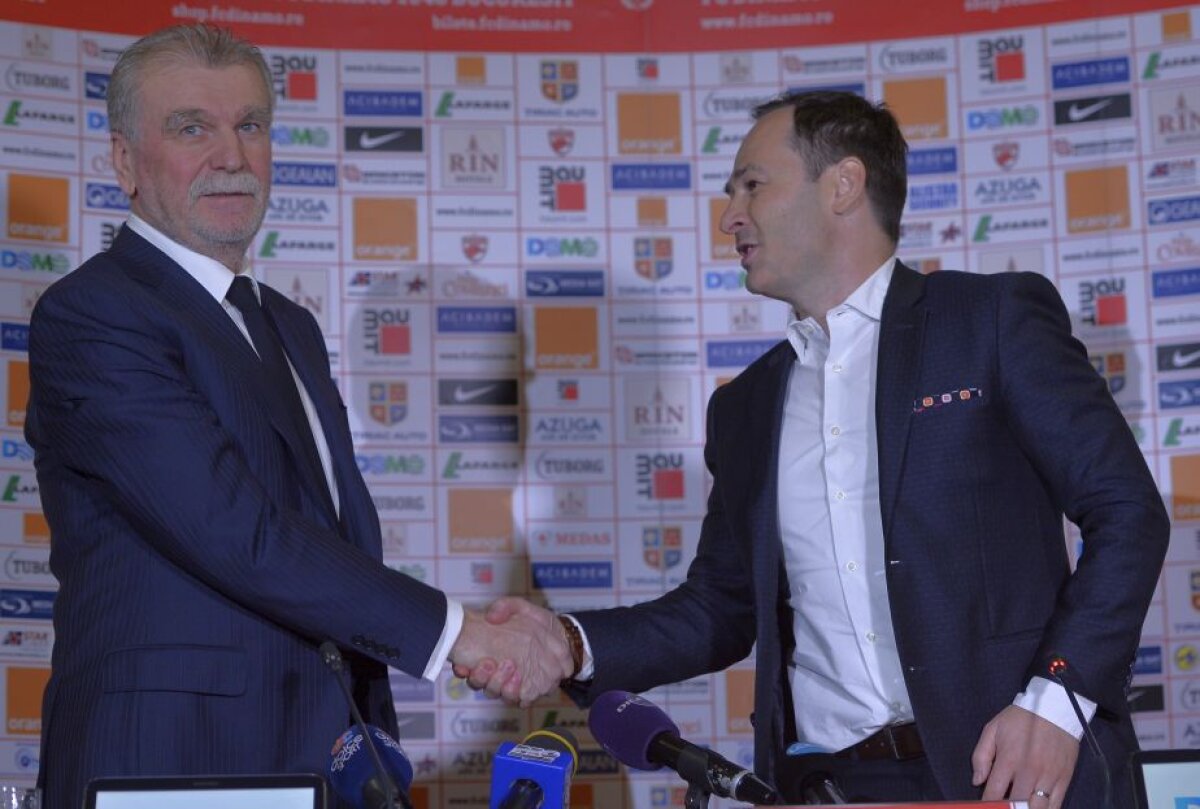 UPDATE Dinu Gheorghe, prezentat oficial la Dinamo: "Reconstrucția trebuie să înceapă la meciul cu Steaua"