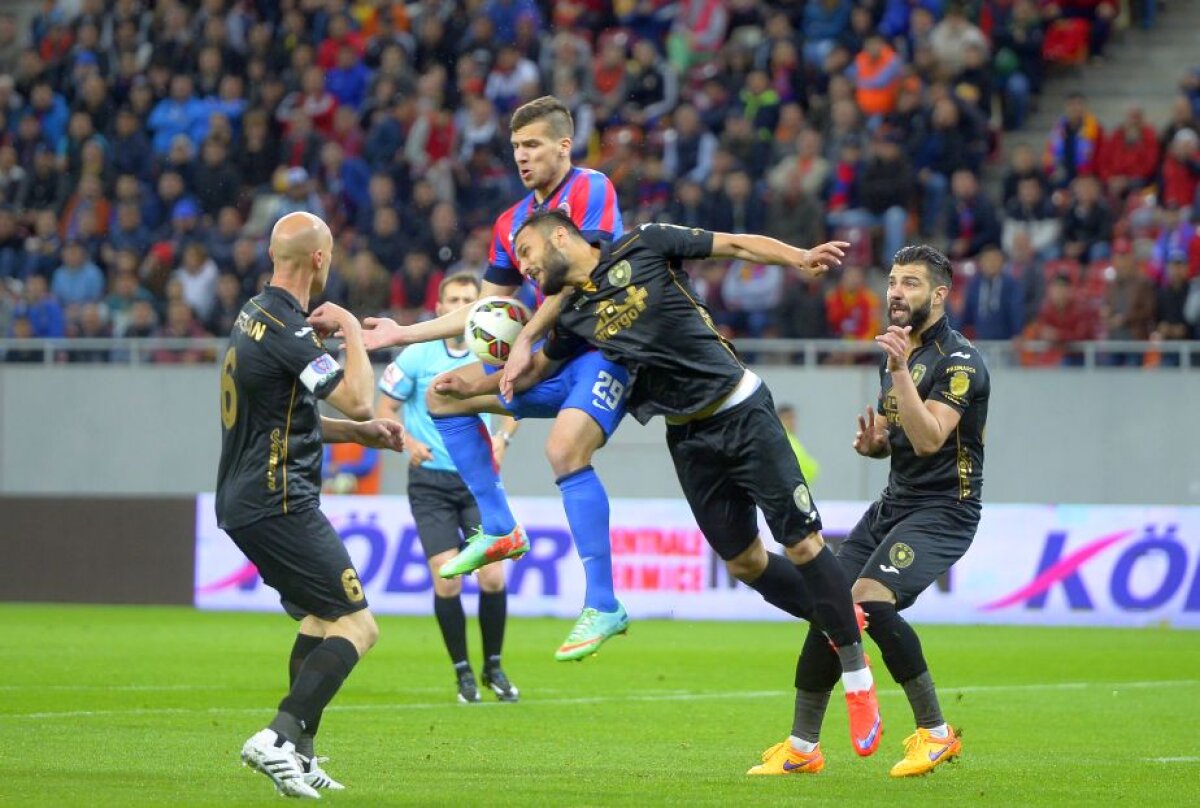 FOTO şi VIDEO Steaua-ASA 0-1 » Ardelenii, lideri cu 62 de puncte, roş-albaştrii, 60 de puncte » Au mai rămas 5 etape