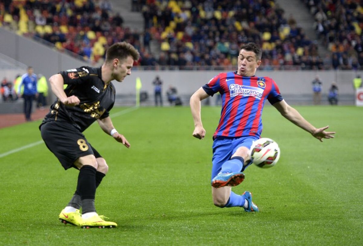 FOTO şi VIDEO Steaua-ASA 0-1 » Ardelenii, lideri cu 62 de puncte, roş-albaştrii, 60 de puncte » Au mai rămas 5 etape