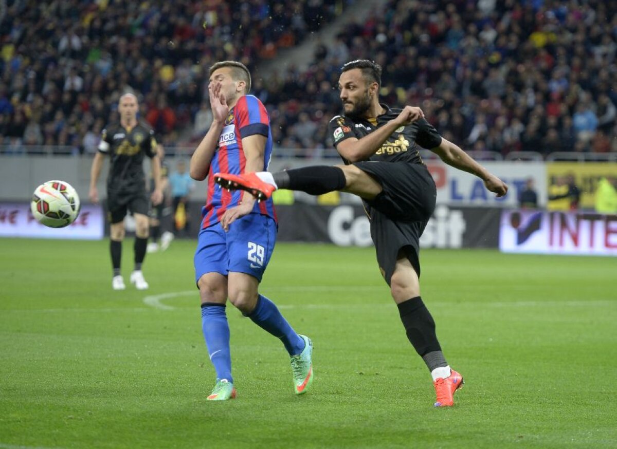 FOTO şi VIDEO Steaua-ASA 0-1 » Ardelenii, lideri cu 62 de puncte, roş-albaştrii, 60 de puncte » Au mai rămas 5 etape