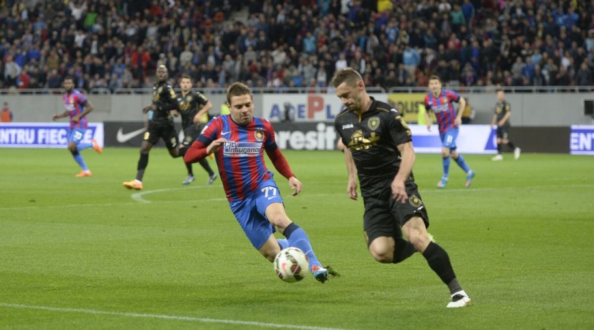 FOTO şi VIDEO Steaua-ASA 0-1 » Ardelenii, lideri cu 62 de puncte, roş-albaştrii, 60 de puncte » Au mai rămas 5 etape