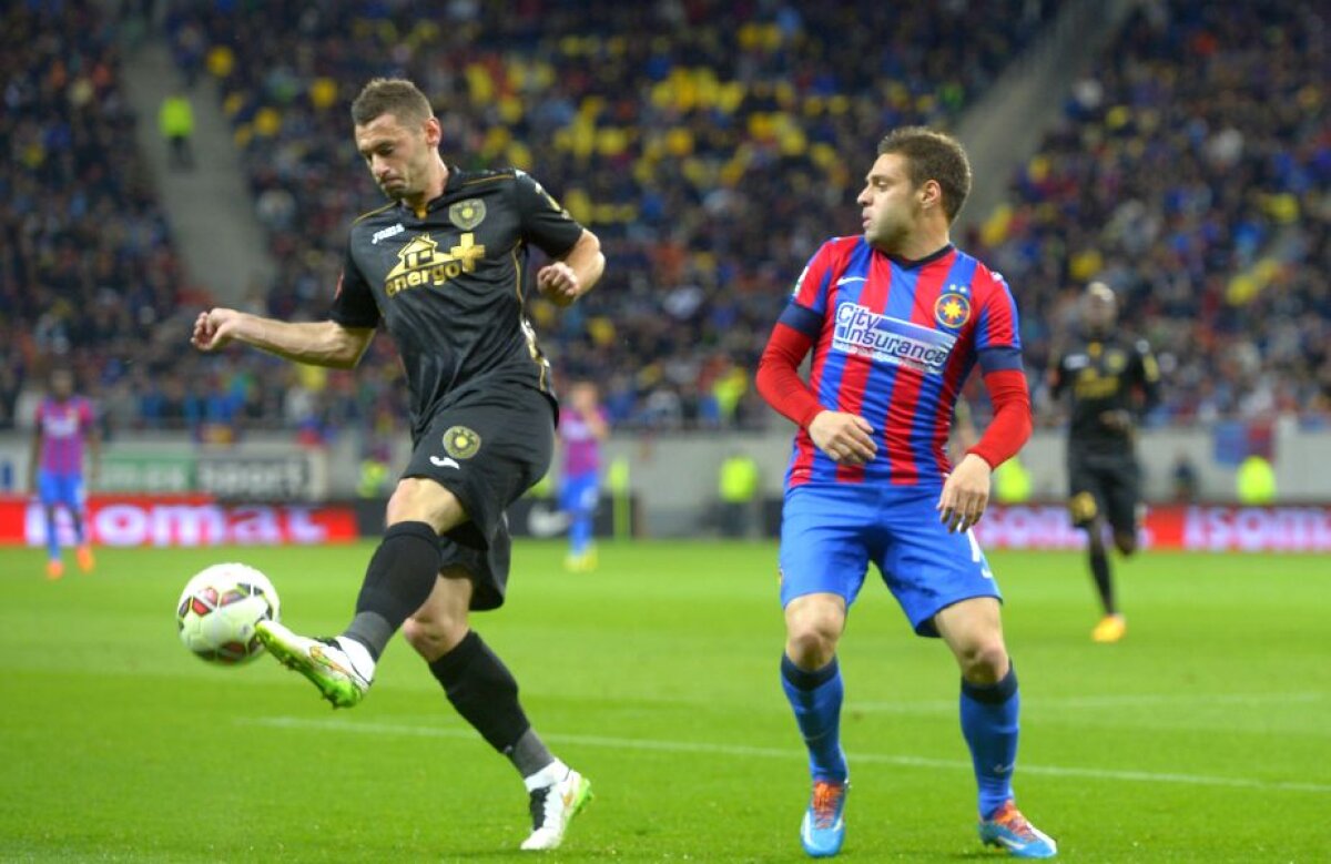 FOTO şi VIDEO Steaua-ASA 0-1 » Ardelenii, lideri cu 62 de puncte, roş-albaştrii, 60 de puncte » Au mai rămas 5 etape