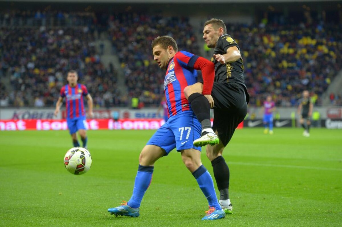 FOTO şi VIDEO Steaua-ASA 0-1 » Ardelenii, lideri cu 62 de puncte, roş-albaştrii, 60 de puncte » Au mai rămas 5 etape