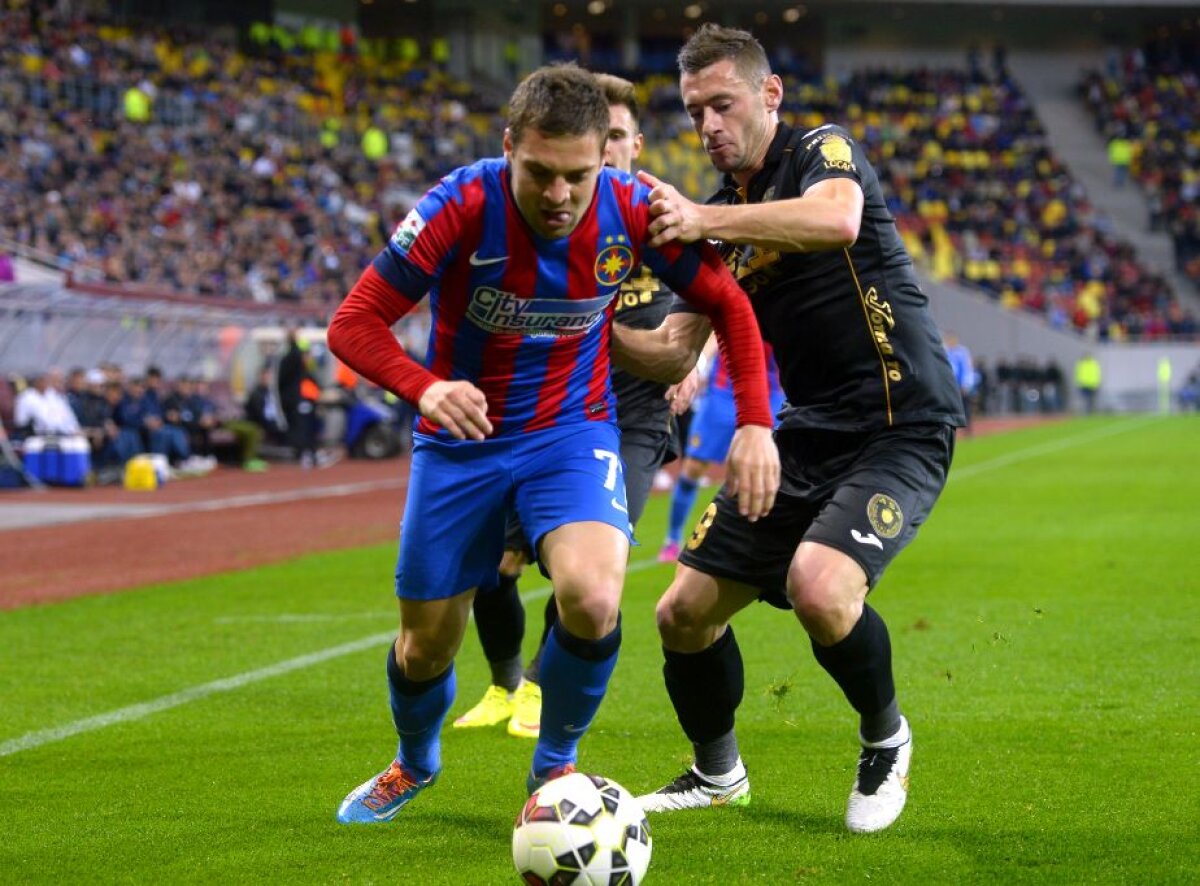 FOTO şi VIDEO Steaua-ASA 0-1 » Ardelenii, lideri cu 62 de puncte, roş-albaştrii, 60 de puncte » Au mai rămas 5 etape