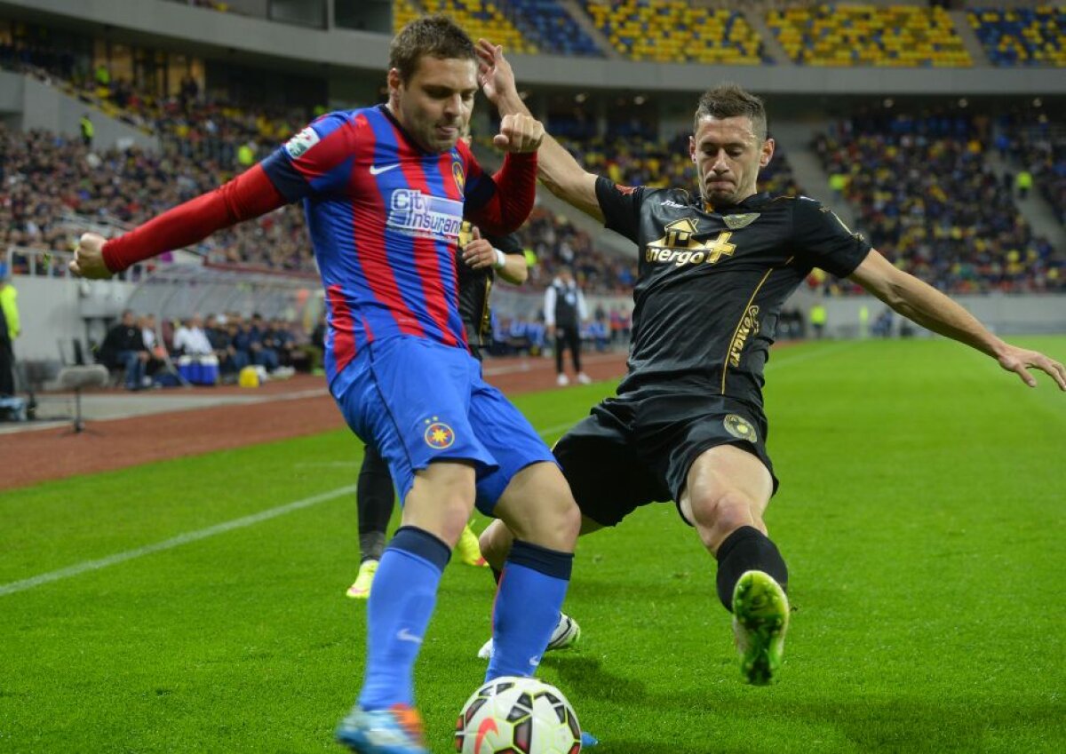 FOTO şi VIDEO Steaua-ASA 0-1 » Ardelenii, lideri cu 62 de puncte, roş-albaştrii, 60 de puncte » Au mai rămas 5 etape