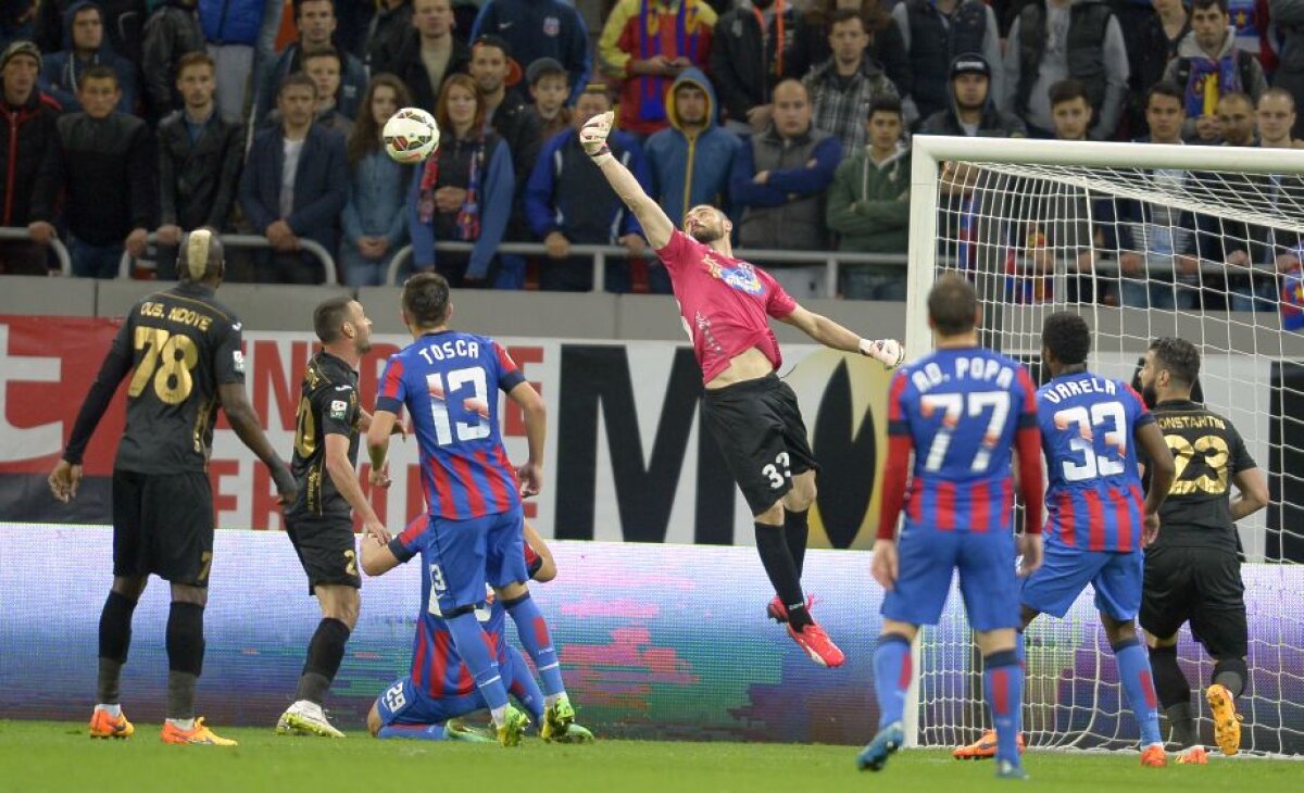 FOTO şi VIDEO Steaua-ASA 0-1 » Ardelenii, lideri cu 62 de puncte, roş-albaştrii, 60 de puncte » Au mai rămas 5 etape