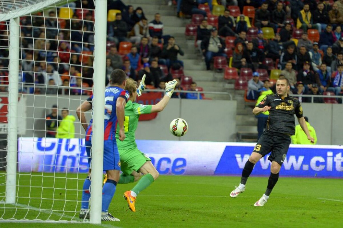 FOTO şi VIDEO Steaua-ASA 0-1 » Ardelenii, lideri cu 62 de puncte, roş-albaştrii, 60 de puncte » Au mai rămas 5 etape