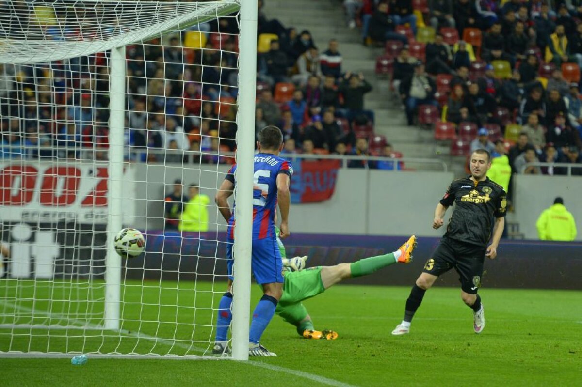 FOTO şi VIDEO Steaua-ASA 0-1 » Ardelenii, lideri cu 62 de puncte, roş-albaştrii, 60 de puncte » Au mai rămas 5 etape