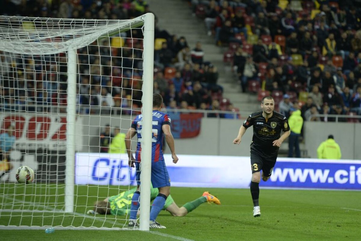 FOTO şi VIDEO Steaua-ASA 0-1 » Ardelenii, lideri cu 62 de puncte, roş-albaştrii, 60 de puncte » Au mai rămas 5 etape