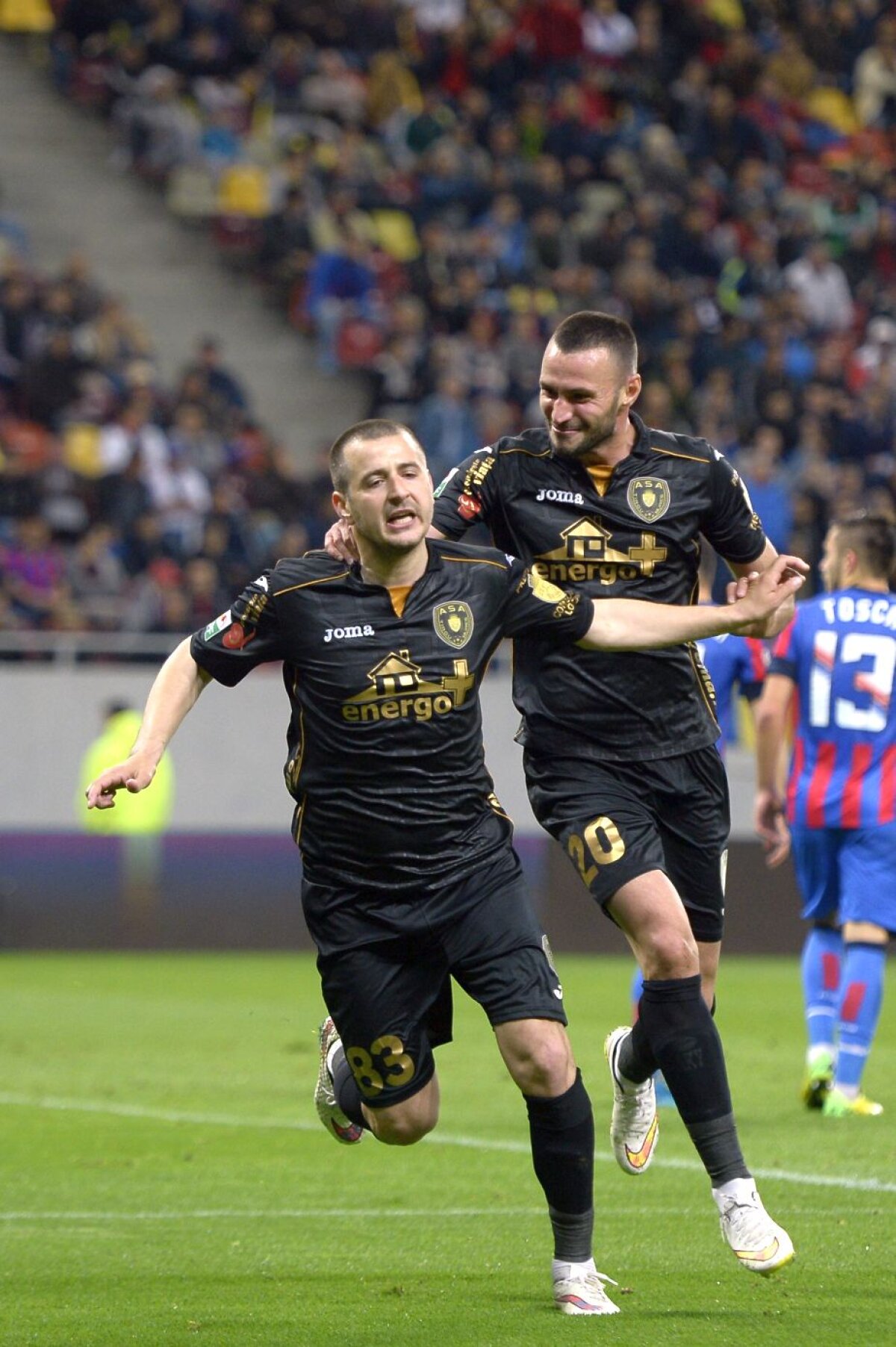 FOTO şi VIDEO Steaua-ASA 0-1 » Ardelenii, lideri cu 62 de puncte, roş-albaştrii, 60 de puncte » Au mai rămas 5 etape