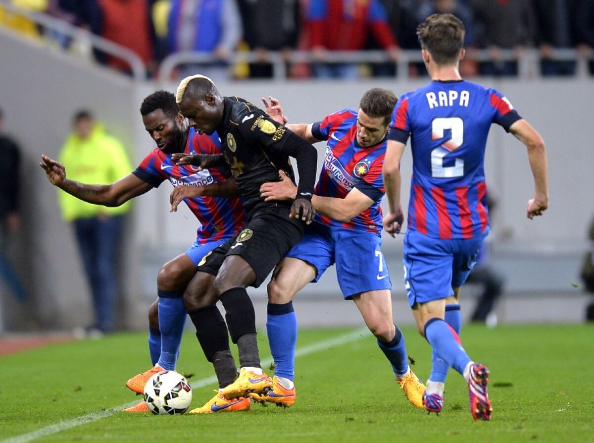 FOTO şi VIDEO Steaua-ASA 0-1 » Ardelenii, lideri cu 62 de puncte, roş-albaştrii, 60 de puncte » Au mai rămas 5 etape