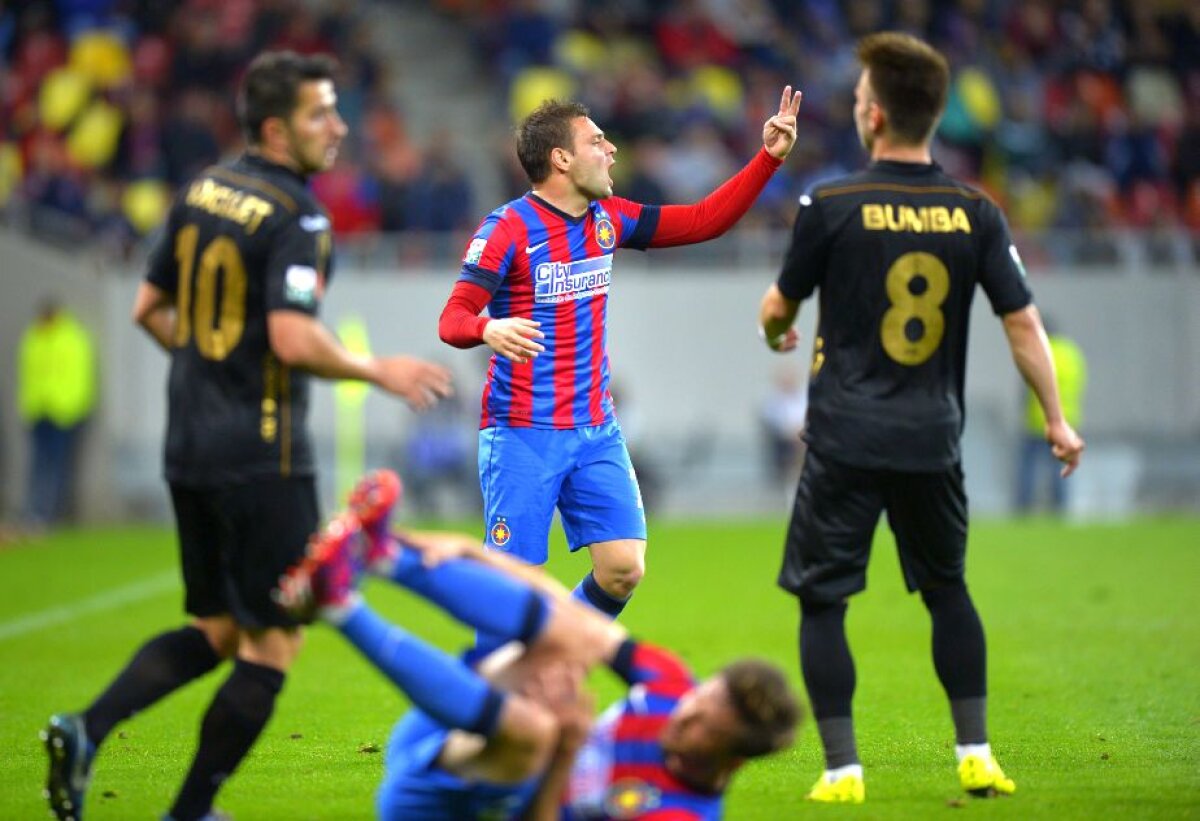 FOTO şi VIDEO Steaua-ASA 0-1 » Ardelenii, lideri cu 62 de puncte, roş-albaştrii, 60 de puncte » Au mai rămas 5 etape