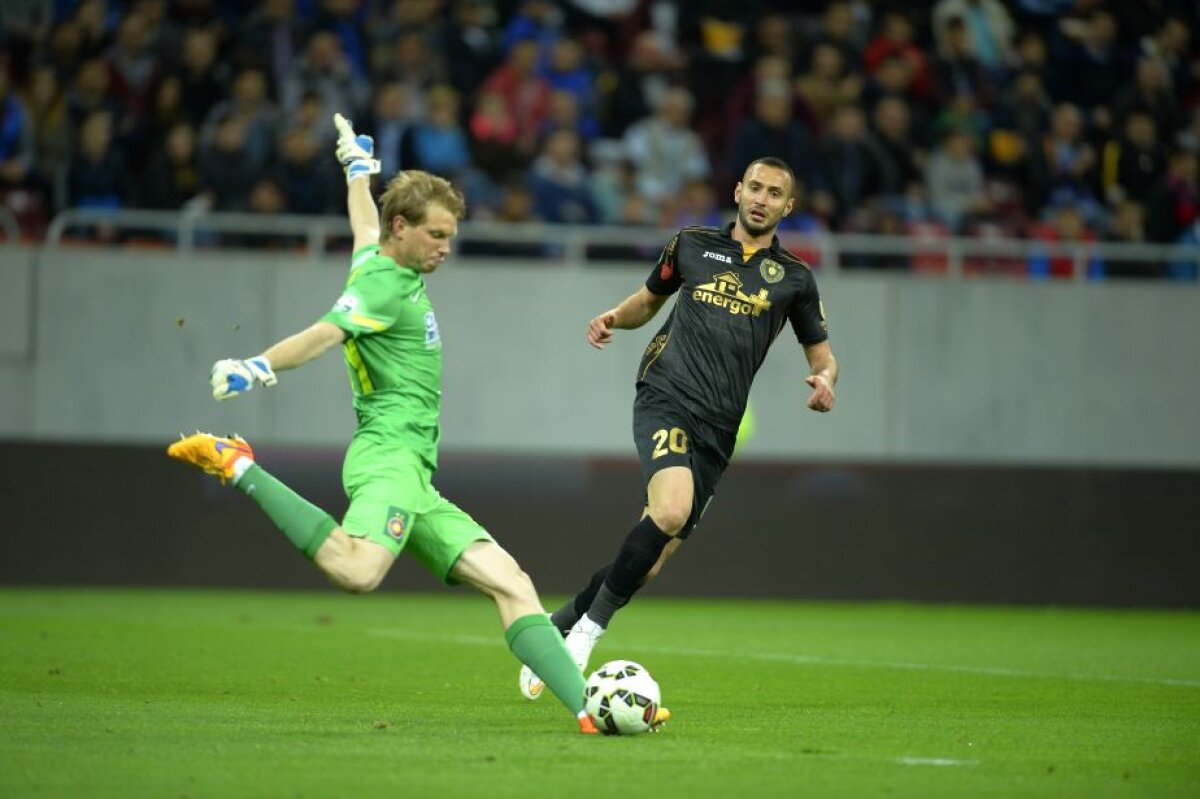 FOTO şi VIDEO Steaua-ASA 0-1 » Ardelenii, lideri cu 62 de puncte, roş-albaştrii, 60 de puncte » Au mai rămas 5 etape