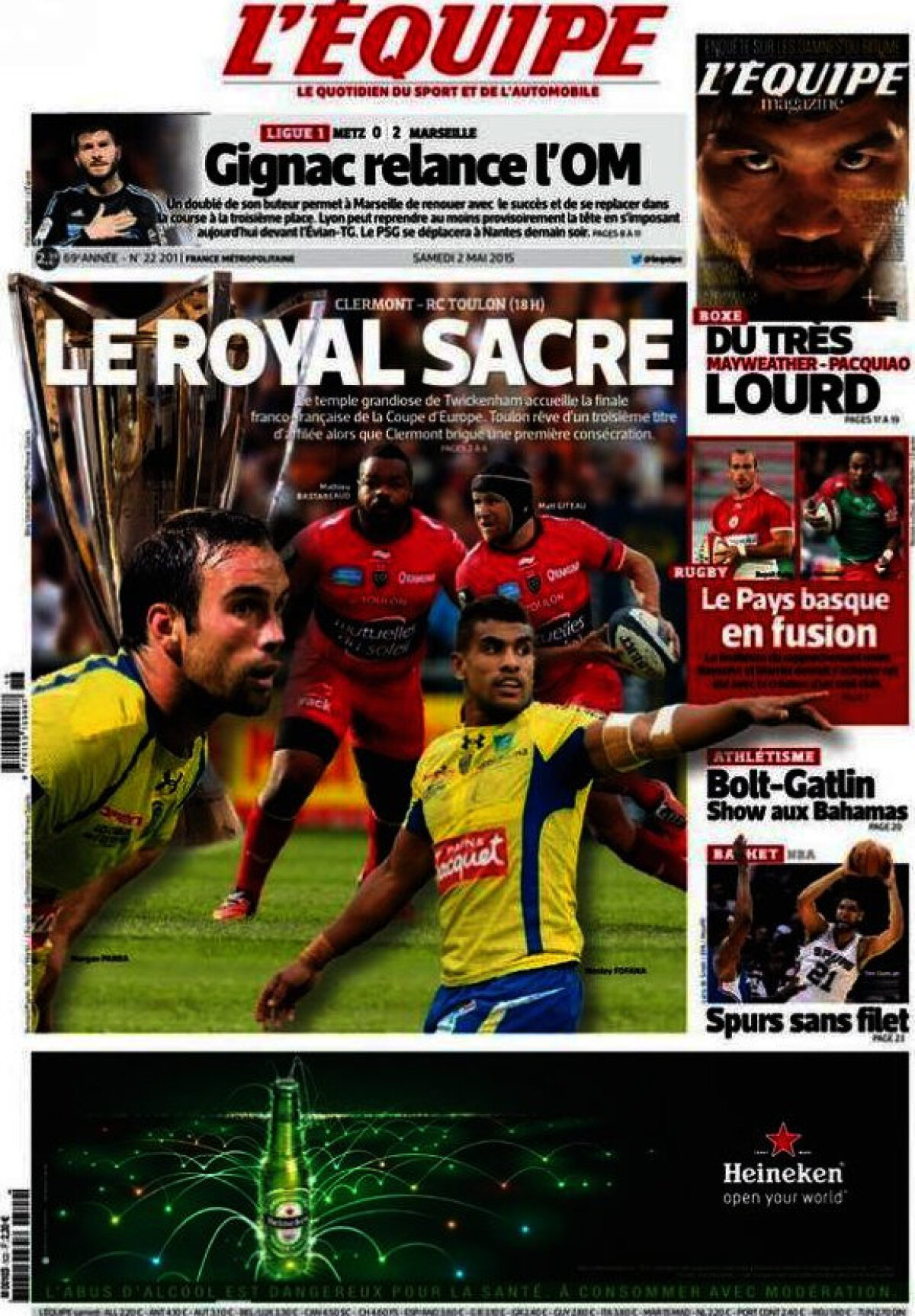 Ce scriu azi ziarele de sport din lume (2 mai 2015)