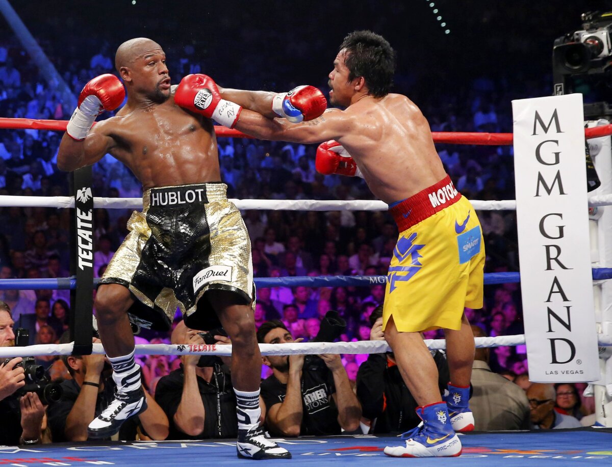 GALERIE FOTO Ai ratat superduelul dintre Floyd Mayweather și Manny Pacquiao? » 30 de imagini de colecție de la "Meciul Secolului"