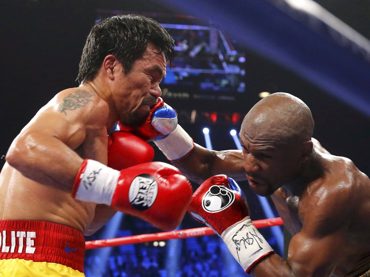 GALERIE FOTO Ai ratat superduelul dintre Floyd Mayweather și Manny Pacquiao? » 30 de imagini de colecție de la "Meciul Secolului"