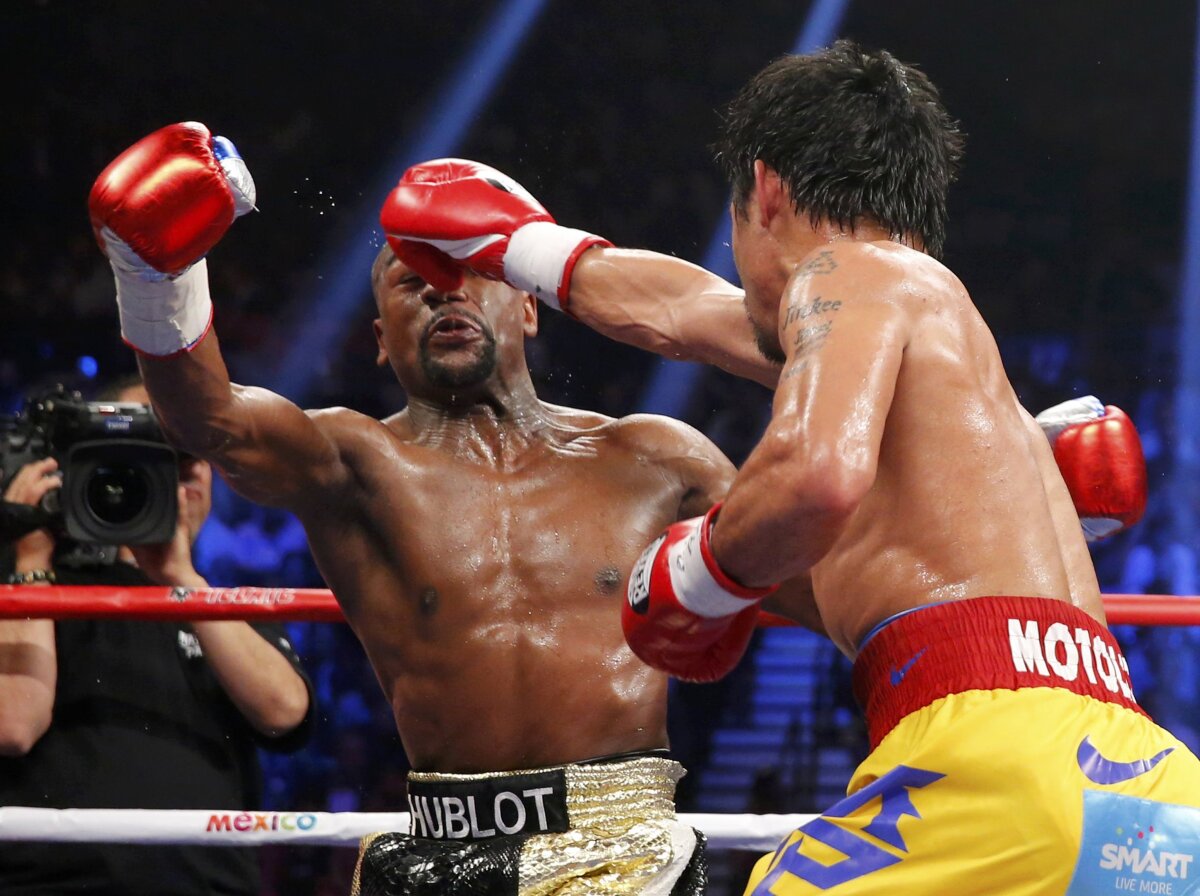 GALERIE FOTO Ai ratat superduelul dintre Floyd Mayweather și Manny Pacquiao? » 30 de imagini de colecție de la "Meciul Secolului"