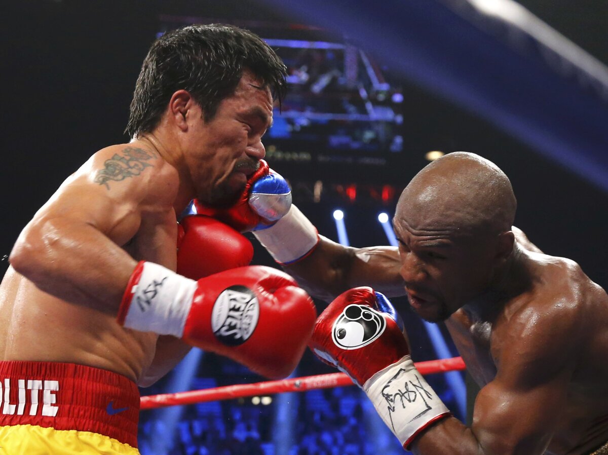 GALERIE FOTO Ai ratat superduelul dintre Floyd Mayweather și Manny Pacquiao? » 30 de imagini de colecție de la "Meciul Secolului"