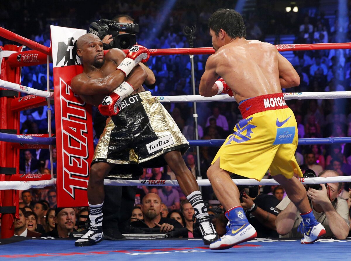 GALERIE FOTO Ai ratat superduelul dintre Floyd Mayweather și Manny Pacquiao? » 30 de imagini de colecție de la "Meciul Secolului"