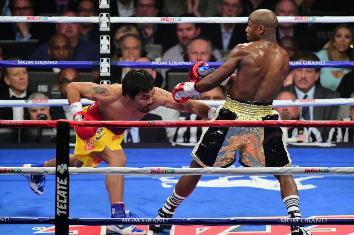 GALERIE FOTO Ai ratat superduelul dintre Floyd Mayweather și Manny Pacquiao? » 30 de imagini de colecție de la "Meciul Secolului"