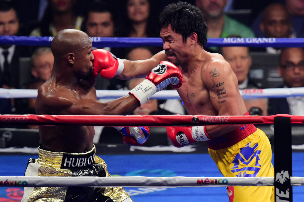 GALERIE FOTO Ai ratat superduelul dintre Floyd Mayweather și Manny Pacquiao? » 30 de imagini de colecție de la "Meciul Secolului"